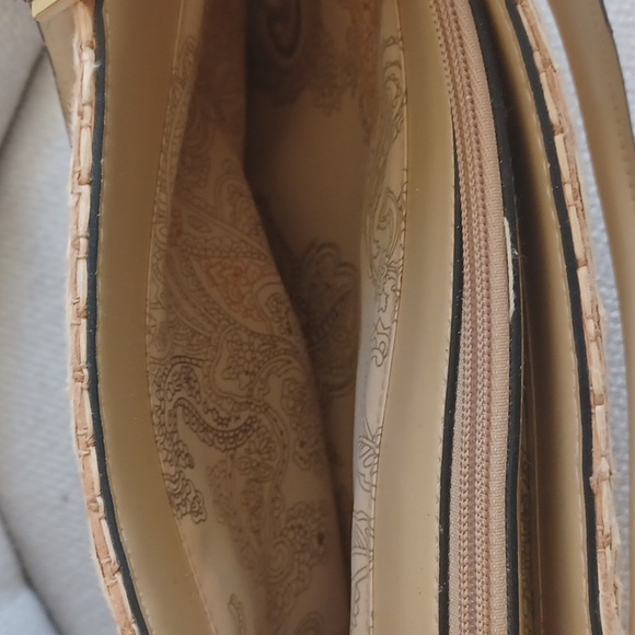 Etienne Aigner Spacious Woven Zippered Bag - Picture 10 of 16